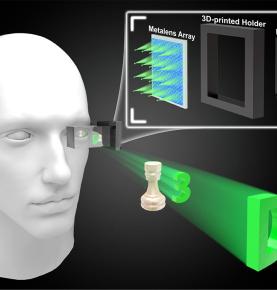 Metasurface AR Near-Eye Display
